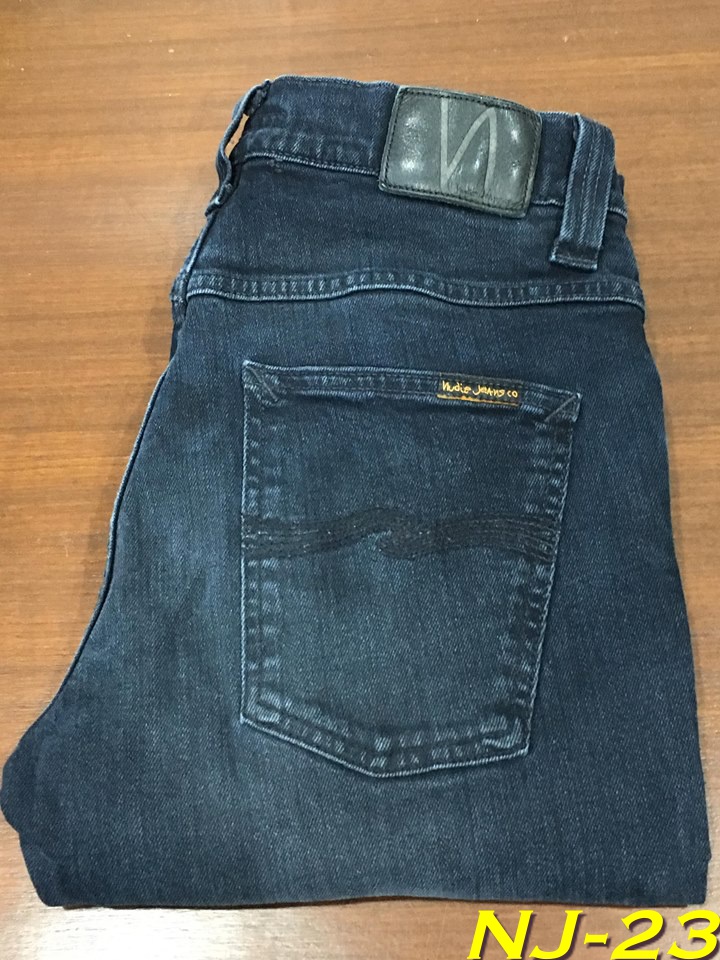 23. Nudie Jeans มือสอง สีดำ - Grim Tim 11 Months เอว 31 ยาว 32