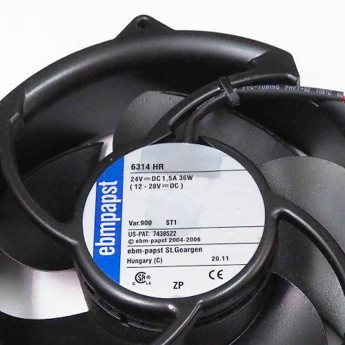 พัดลมใบพัดโลหะ Fan ebmpapst (6314HR) DC24V 172x51mm 1.5A 36W (2wire ABB Plug)