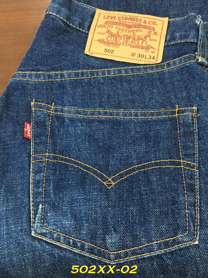 2. สภาพดีมาก - Levi’s 502-XX Big E ริมแดง Japan #J09A ปี 1995 เอว 29 ยาว 32