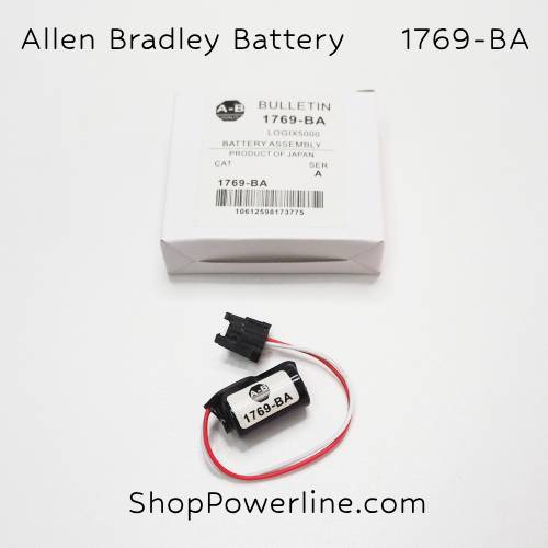 แบตเตอรี่ Battery Allen-Bradley (AB 1769-BA, CR14250SE) 3V (Black Plug)