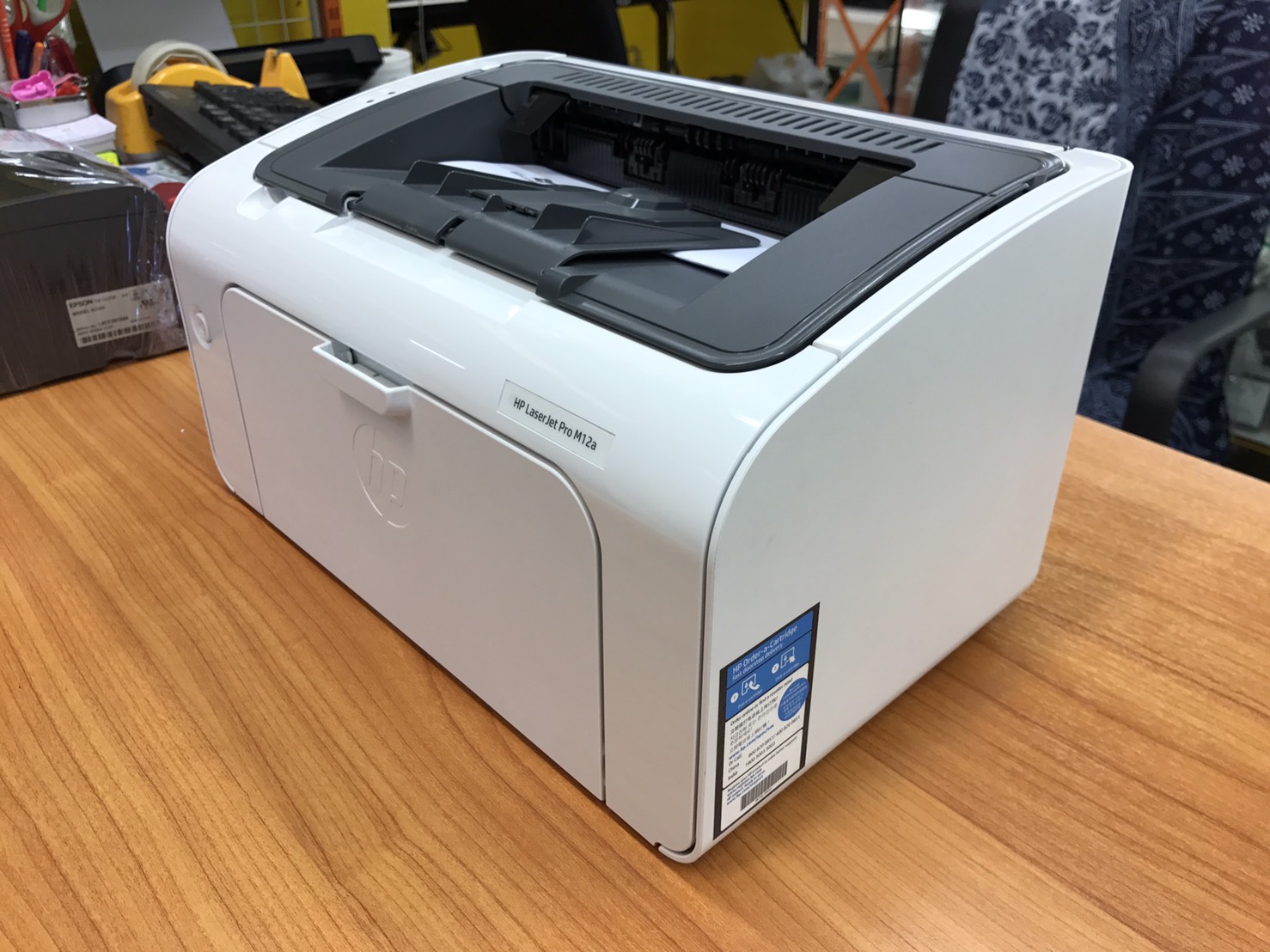 ปริ้นเตอร์มือสอง HP LASERJET PRO M12A (รับประกัน 6 เดือน)