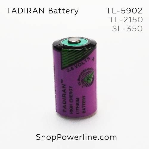 แบตเตอรี่ Battery TADIRAN (TL-5902) 3.6V 1/2AA 1200mAh