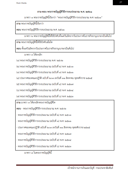 โหลดแนวข้อสอบ เจ้าพนักงานการเงินและบัญชี กรมประชาสัมพันธ์