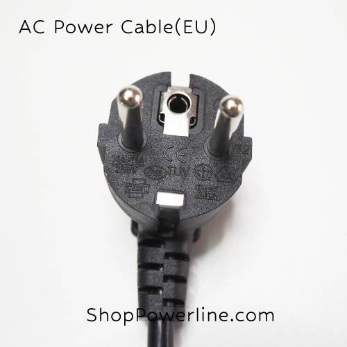 สายไฟ AC Power Cable(EU) - 3Port Notebook (0.75mm)(1.5m)