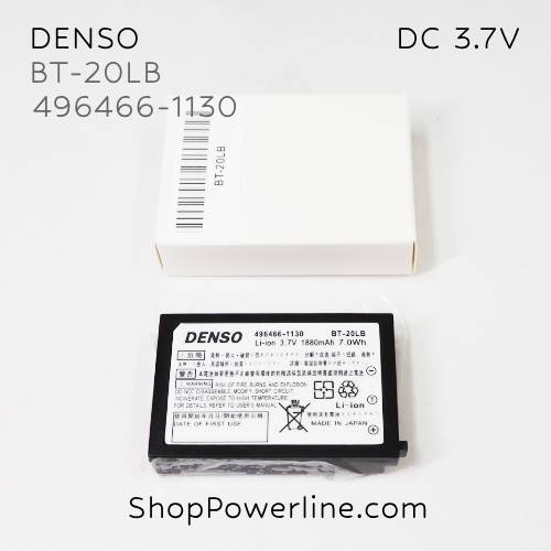 แบตเตอรี่ชาร์จ Battery Scanner Re-charge DENSO (BT-20LB, 496466-1130) 3.7V 1880mAh
