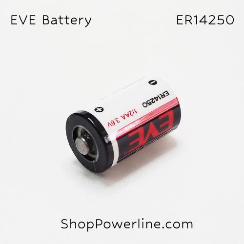 แบตเตอรี่ Battery EVE (ER14250) 3.6V 1/2AA 1200mAh