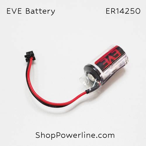 แบตเตอรี่ Battery EVE (ER14250) 3.6V (DF Black Plug)