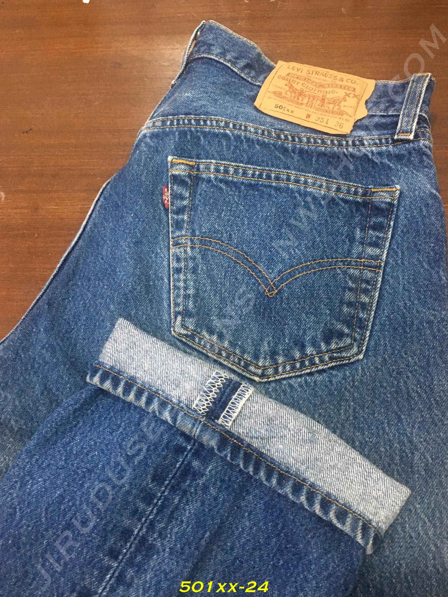 24. Levi’s 501xx Made in USA ปี 1996 เอว 33 ยาว 32