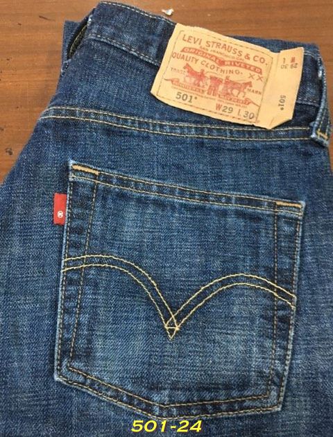 24. Levi’s 501 ป้าย R เอว 30 ยาว 29 Made in Mexico ปี 2011