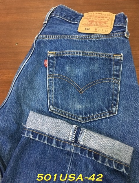 42. Levi’s 501 Made in USA ปี 2001 เอว 31 ยาว 33