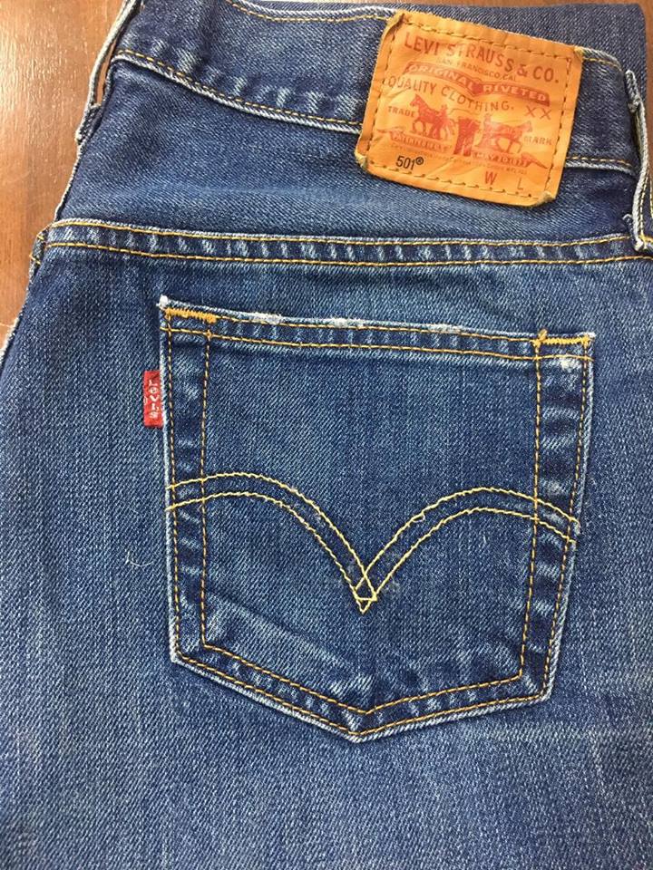 Levi's 501 Boyfriend Cut Women Made in Mexico ปี 2007 เอว 31 ยาว 33