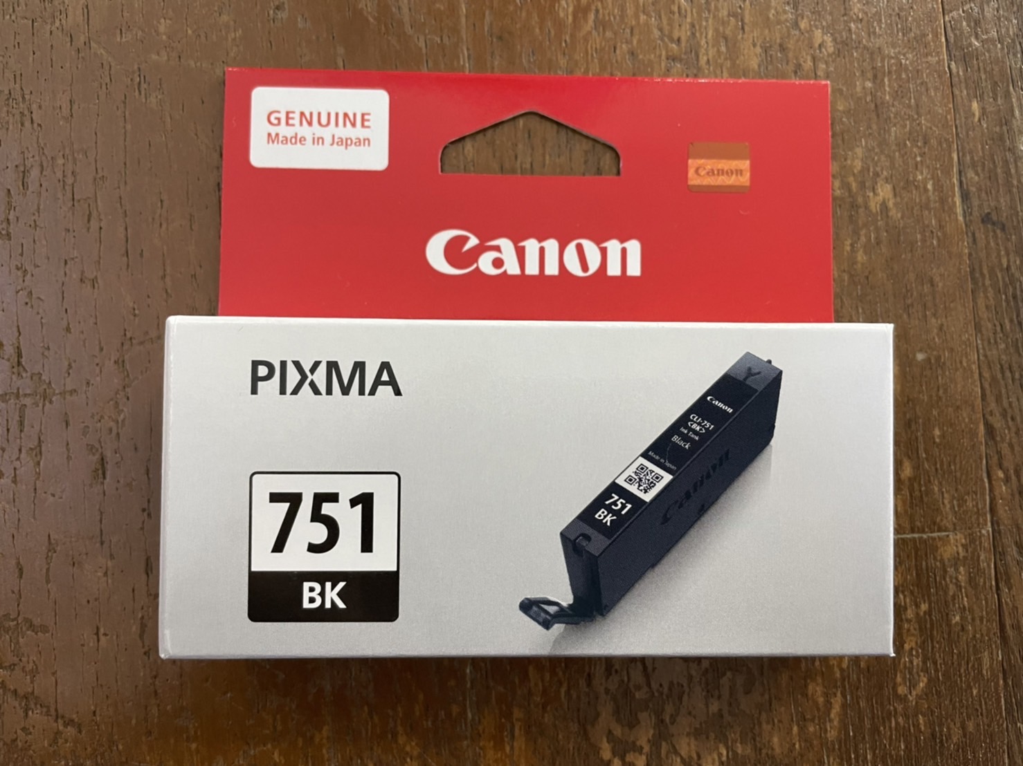 ตลับหมึก CANON เบอร์ 751 สีดำ/มีกล่อง