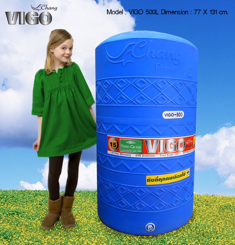 ถังเก็บน้ำบนดิน WAVE รุ่น VIGO(วีโก้)