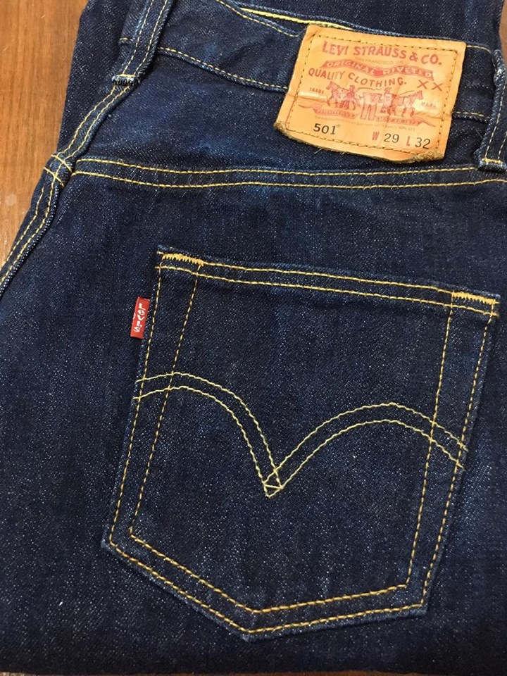 Levi's 501 ริมแดง Premium Made in USA ปี 2005 เอว 28 ยาว 30