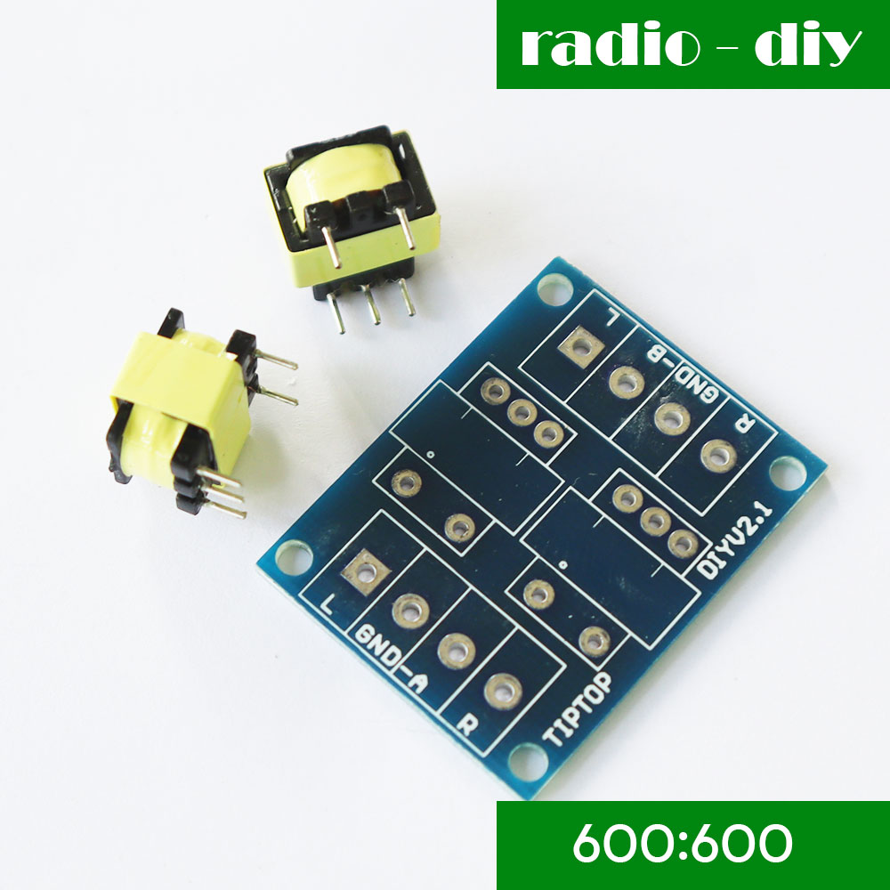 หม้อแปลง 600:600 โอห์ม สำหรับ Audio interface - DI-Box และอื่น ๆ