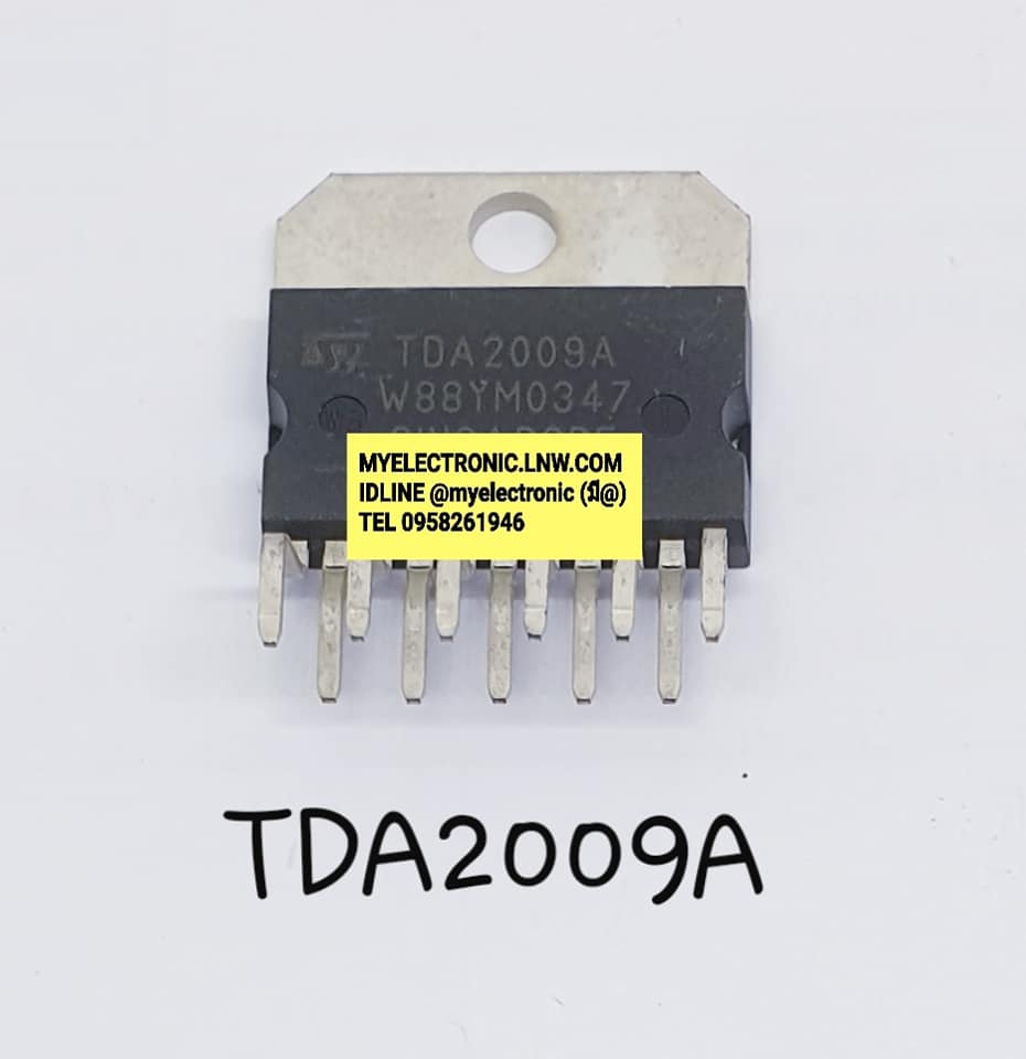TDA2009Aยี่ห้อSTตัวถังSIL11ขาราคาตัวละ
