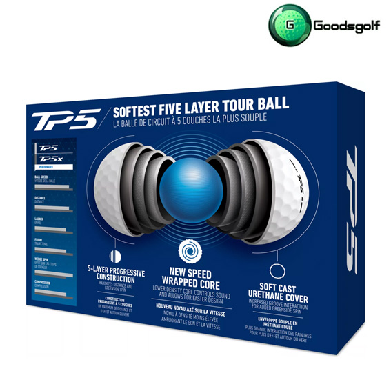 ลูกกอล์ฟ TaylorMade TP5 2024