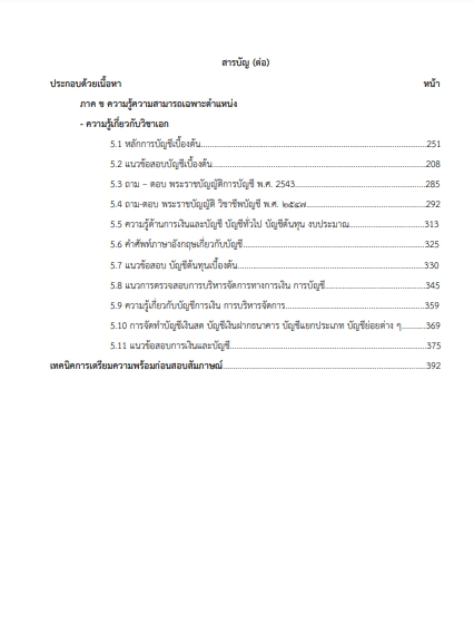 โหลดแนวข้อสอบ ครูผู้ช่วย เอกบัญชีการเงิน สำนักงานคณะกรรมการการศึกษาขั้นพื้นฐาน
