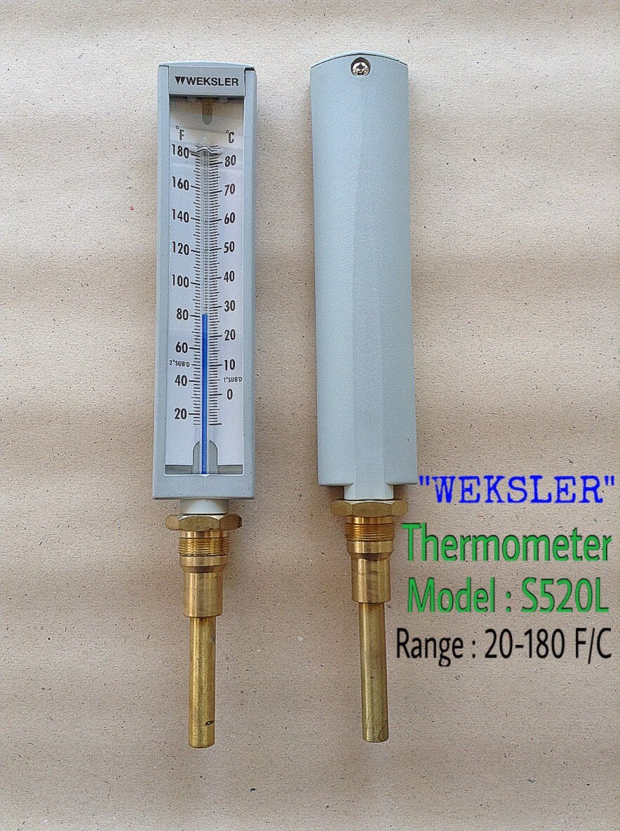 S520L 20/180 F 0/80 C WEKLSER THERMOMETER