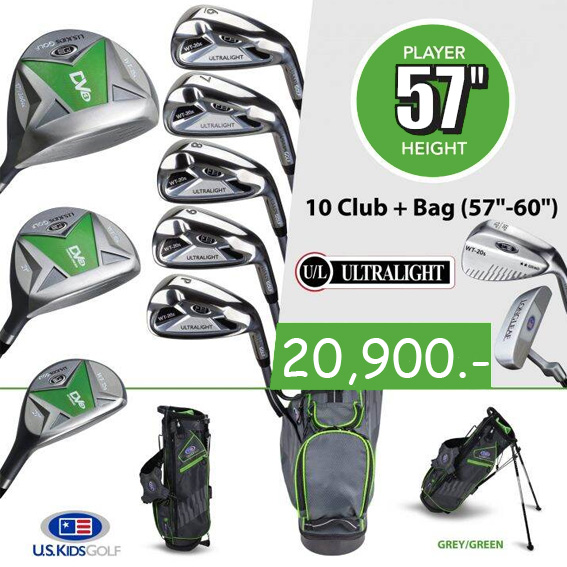 ชุดไม้กอล์ฟสำหรับเด็ก U.S. Kids Golf Junior Stand Bag Size 57''