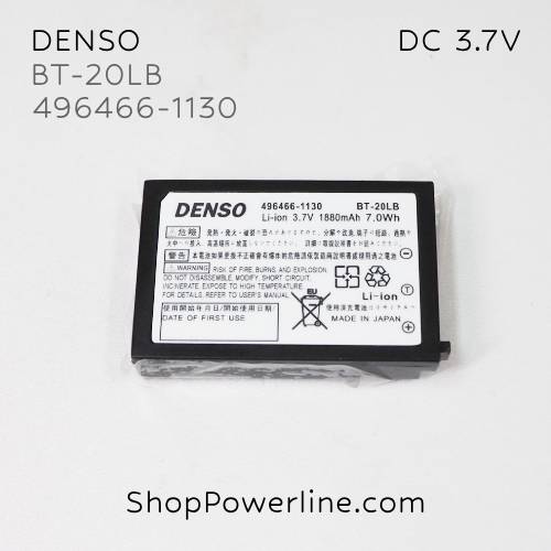 แบตเตอรี่ชาร์จ Battery Scanner Re-charge DENSO (BT-20LB, 496466-1130) 3.7V 1880mAh
