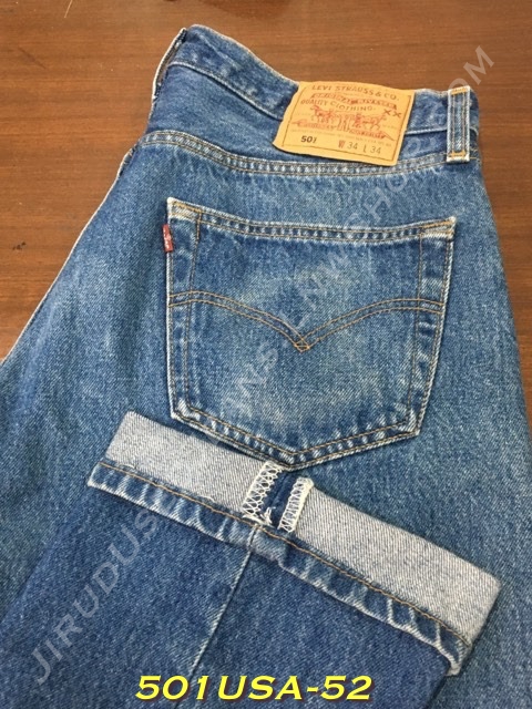 52. Levi’s 501 Made in USA ปี 1999 เอว 33 ยาว 34 กระดุม 524