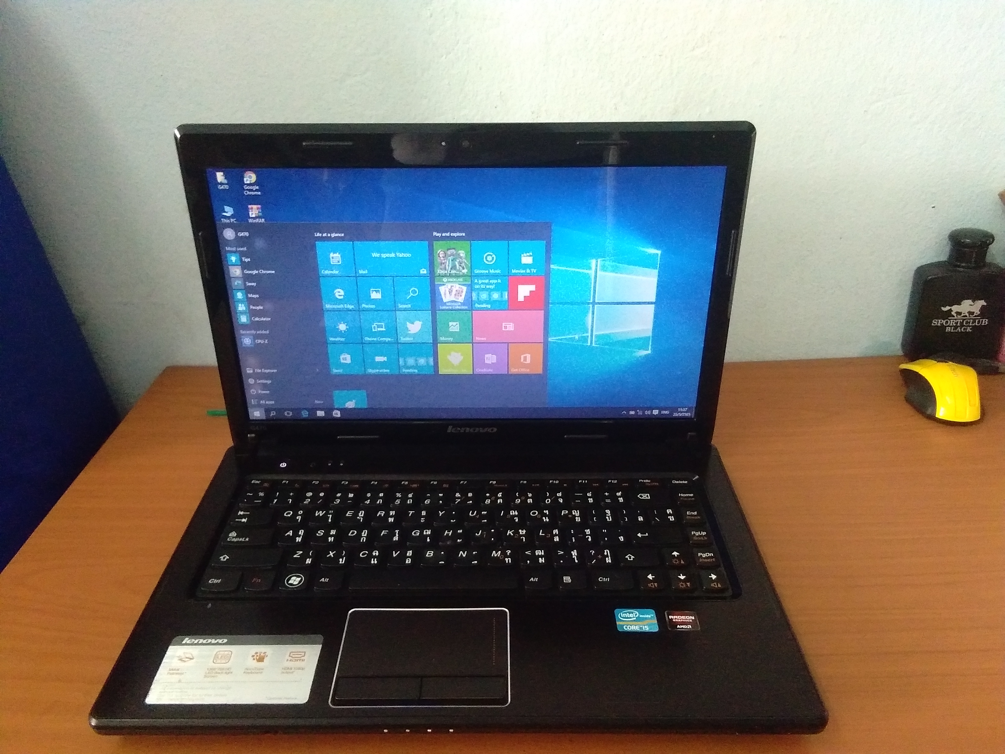 Lenovo G470 Core i5 2520M Upto 3.20 GHz เกมส์กราฟฟิกส์ ดูหนังฟังเพลง ยูทูปHD งานออนไลน์