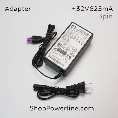 อะแดปเตอร์ Adapter Printer HP +32V 625mA (3Pin)