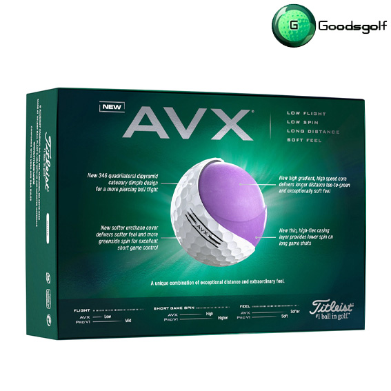 ลูกกอล์ฟ Titleist AVX 2024