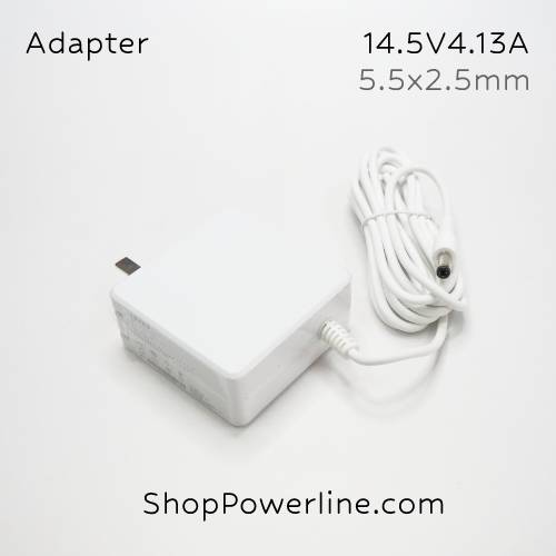 อะแดปเตอร์ Adapter 14.5V 4.13A (5.5x2.5,2.1mm)