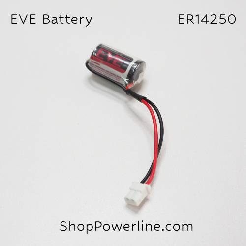แบตเตอรี่ Battery EVE (ER14250) 3.6V (5264 White Plug)