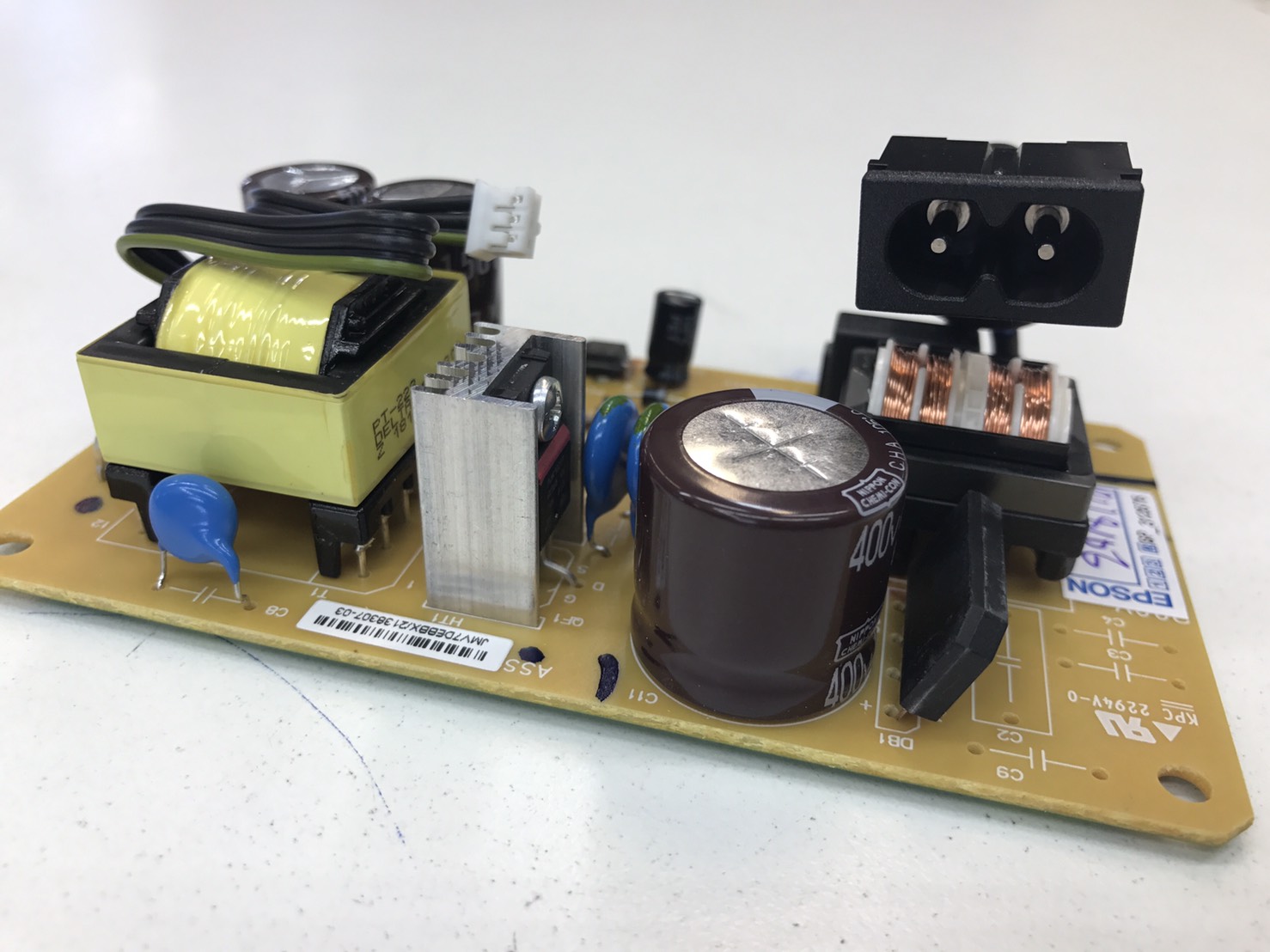"บอร์ดจ่ายไฟ" POWER SUPPLY NEW. EPSON PHOTO1390