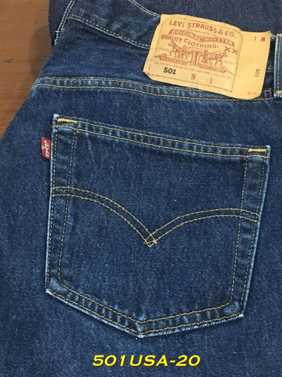 Levi's 501 มือสอง Made in USA ปี 2002 เอว 32 ยาว 31