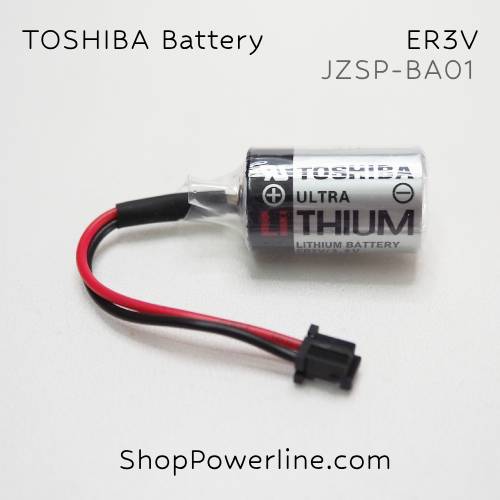 แบตเตอรี่ Battery TOSHIBA (ER3V, JZSP-BA01) 3.6V (Black Plug)