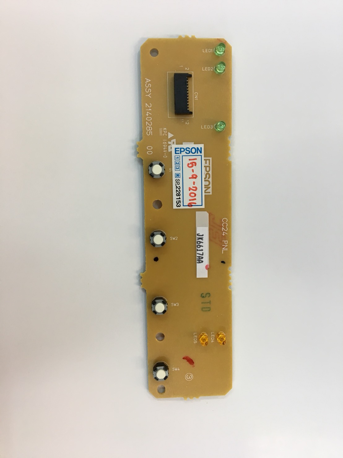 "บอร์ดปุ่มกด" Board assy , Panel [ORI] EPSON LQ-310
