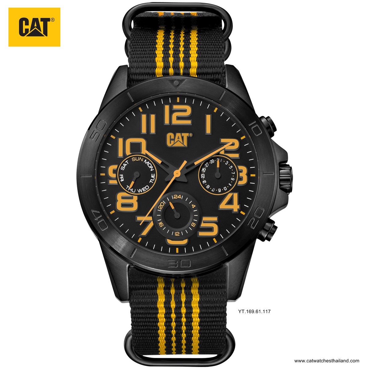 YT BLACK YELLOW MULTI YT.169.61.117