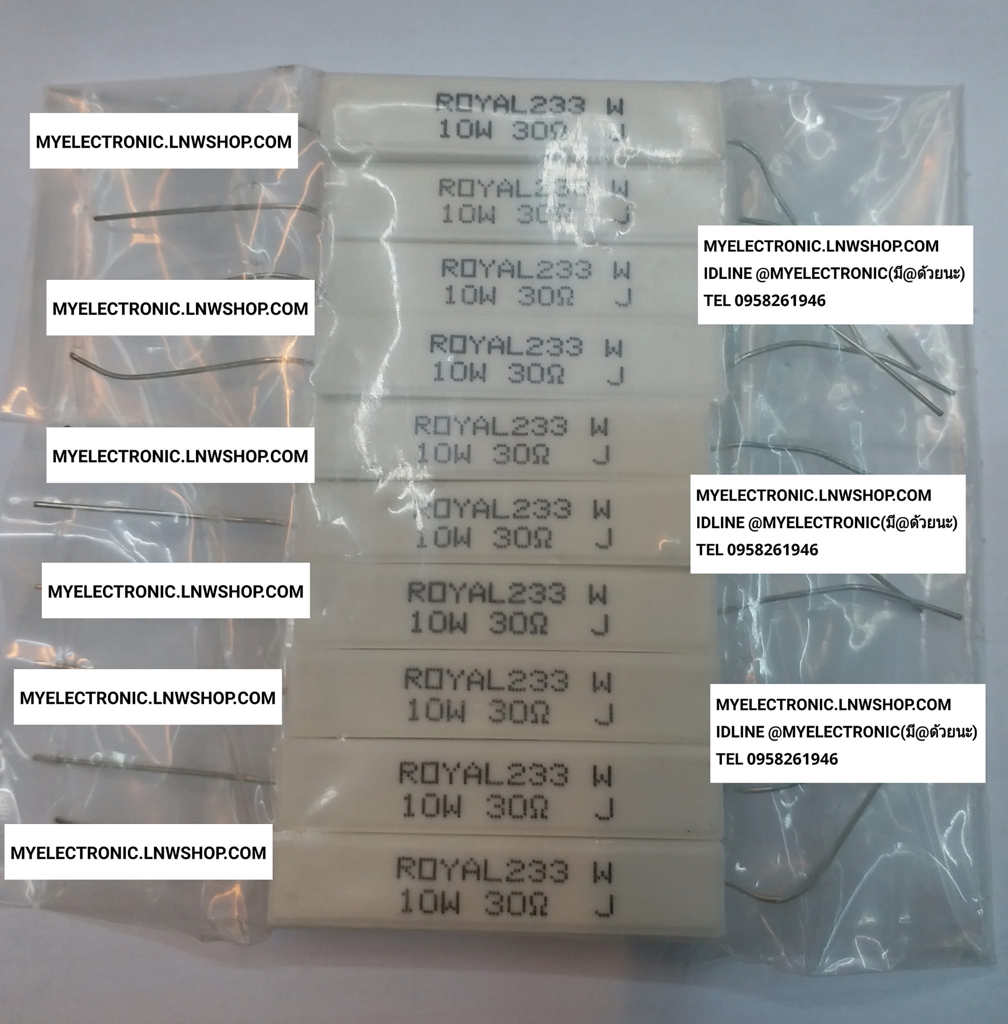 ขาย 30โอห์ม10W 30R10W 30OHM10W 30 OHM 10WATT 30OHM 10W 30โอห์ม10วัตต์ 30โอห์ม 10W 10วัตต์ ยี่ห้อ 10W30R 30R10W ราคา ตัวละ . . . . หน่วย บาท ขาย30 OHM 10Wตัวต้านทาน30โอห์ม10วัตต์R30R10W