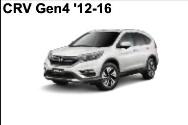 HONDA CRV Gen4 '12-16
