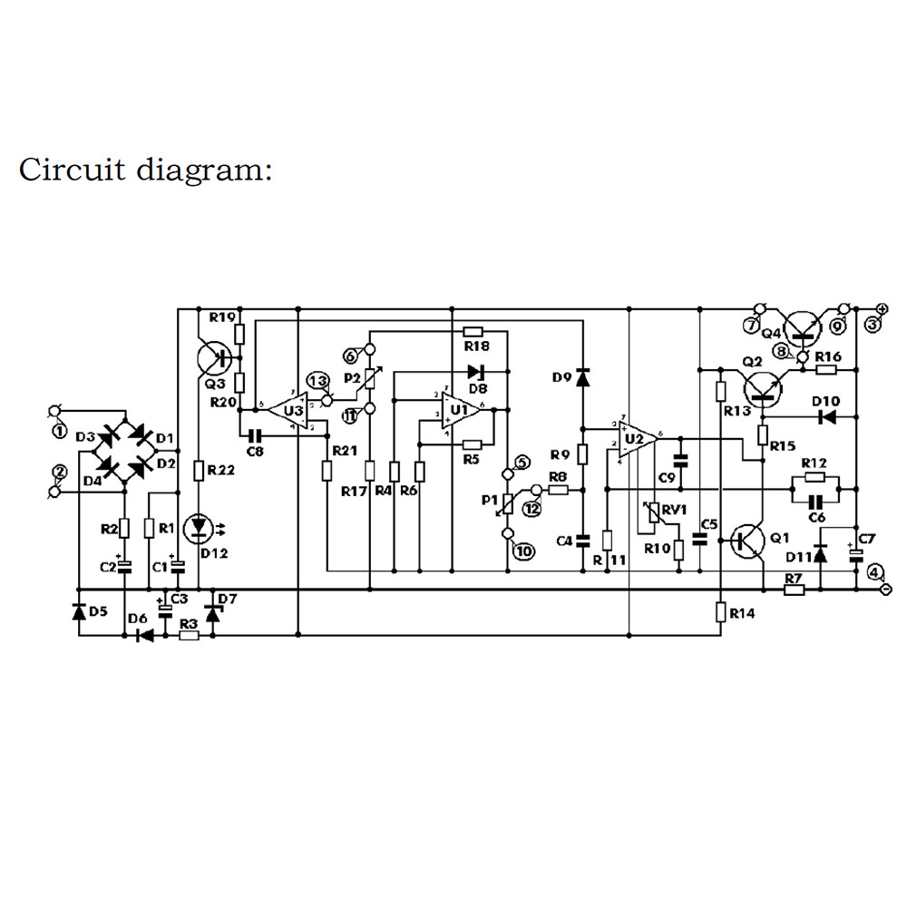 ชุดคิทวงจร Regulator 0-30V 2mA-3A (ยังไม่ได้ประกอบ)
