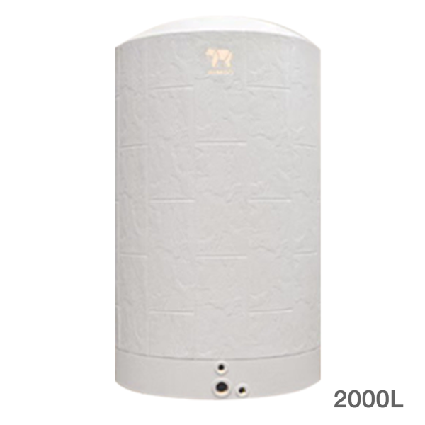 ถังเก็บน้ำบนดิน JUMBO รุ่น NARA (นารา) สีเทาเอิร์ลเกรย์ ขนาด 2000 ลิตร