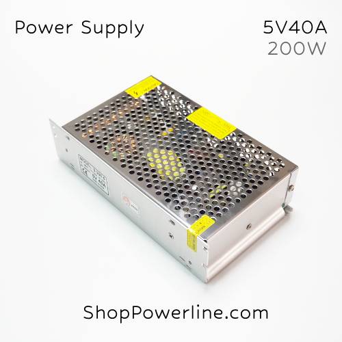 อุปกรณ์จ่ายไฟ Power Supply 5V 40A 200W