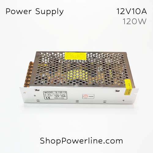 อุปกรณ์จ่ายไฟ Power Supply 12V 10A 120W