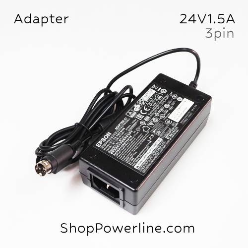 อะแดปเตอร์ Adapter Printer EPSON (M235B) 24V 1.5A (3Pin)