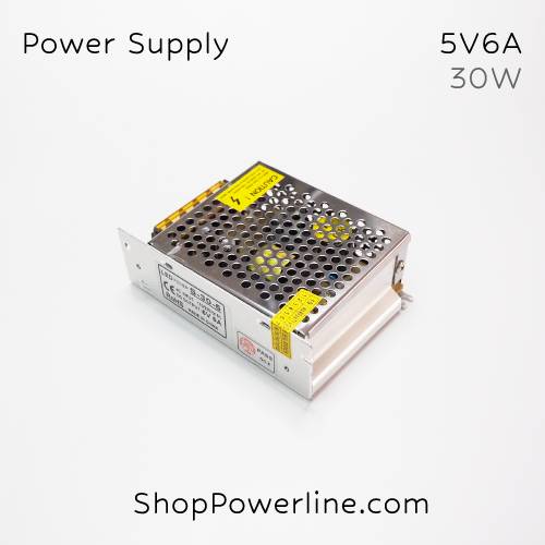 อุปกรณ์จ่ายไฟ Power Supply 5V 6A 30W