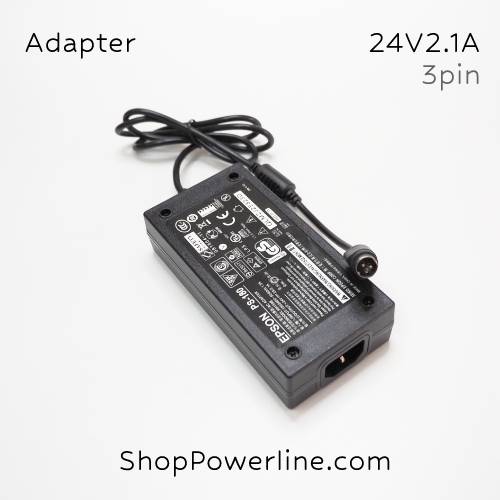 อะแดปเตอร์ Adapter Printer EPSON (PS-180) 24V 2.1A (3Pin)