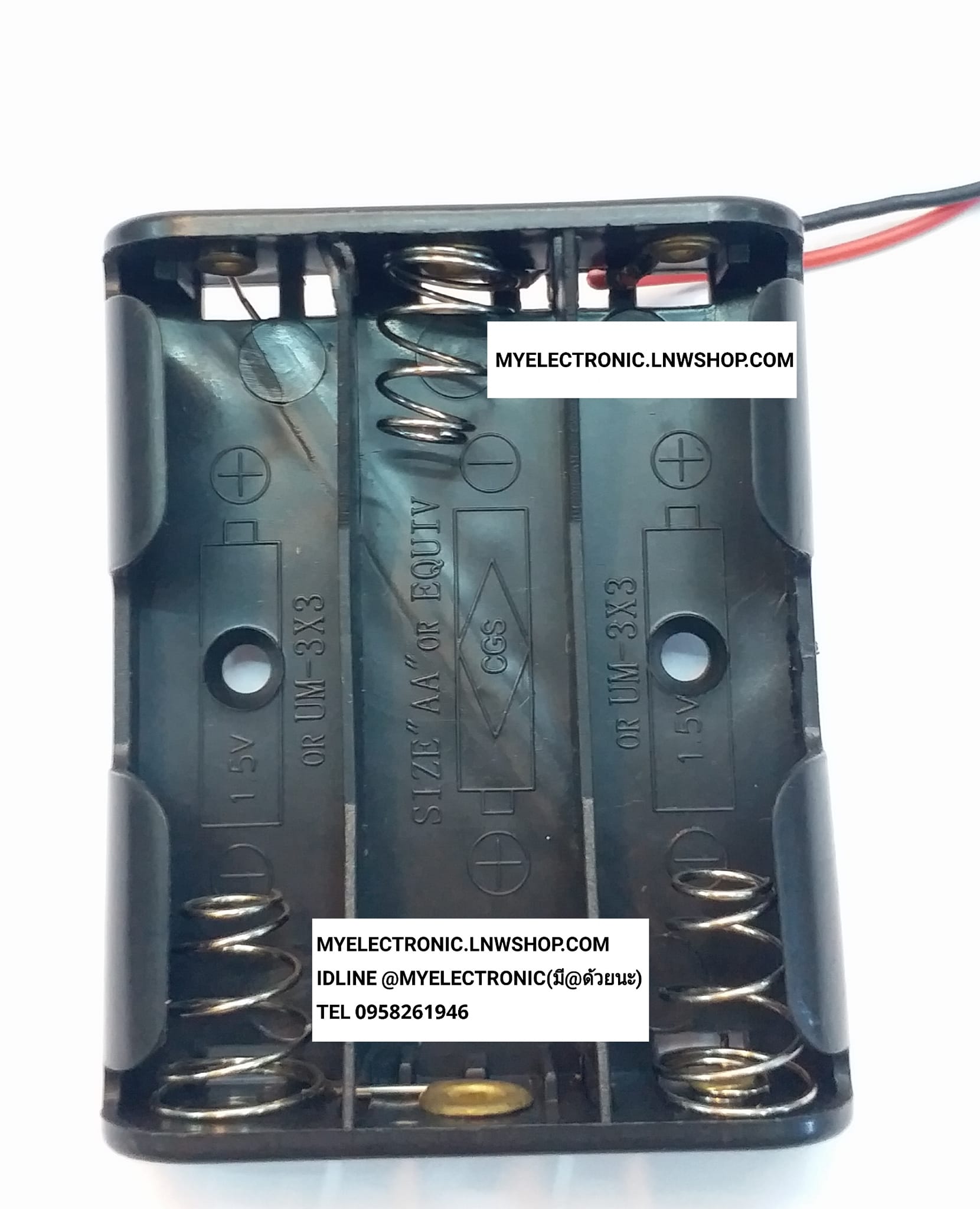 ขาย รังถ่าน3ก้อนAA รุ่น UM-3×3 AA , กะบะถ่าน รางถ่าน รังถ่าน ที่ใส่ถ่าน 3ก้อน SIZE AA , รังถ่านAA3ก้อน UM3×3 AA , รางถ่าน3ก้อนAA UM3x3 AA , รางถ่านAA3ก้อน , กะบะถ่าน3ก้อนAA , กะบะถ่านAA3ก้อน , กะบะถ่าน3ก้อนAA , กะบะถ่านAA3ก้อน ราคา ตัวละ . . บาท