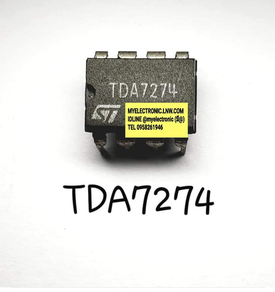 ICTDA7274ยี่ห้อSTตัวถังDIP8ขาราคาตัวละ