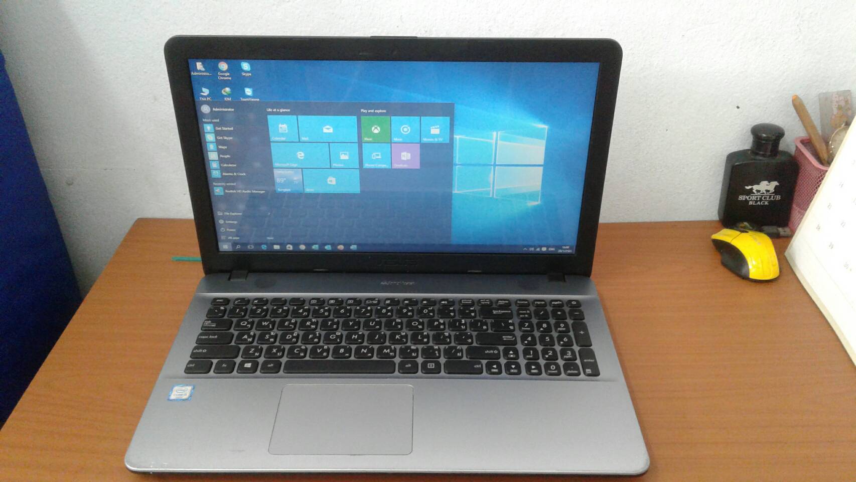Asus Core i5 6198DU Upto2.80GHz การ์จอ Geforce 920MX 2G เกมส์กราฟฟิกส์ ยูทูปHD งานออนไลน์