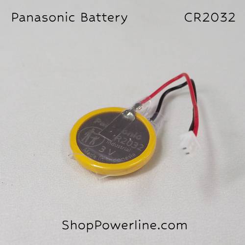 แบตเตอรี่ Battery Panasonic (CR2032) 3V (Square Hole Plug)