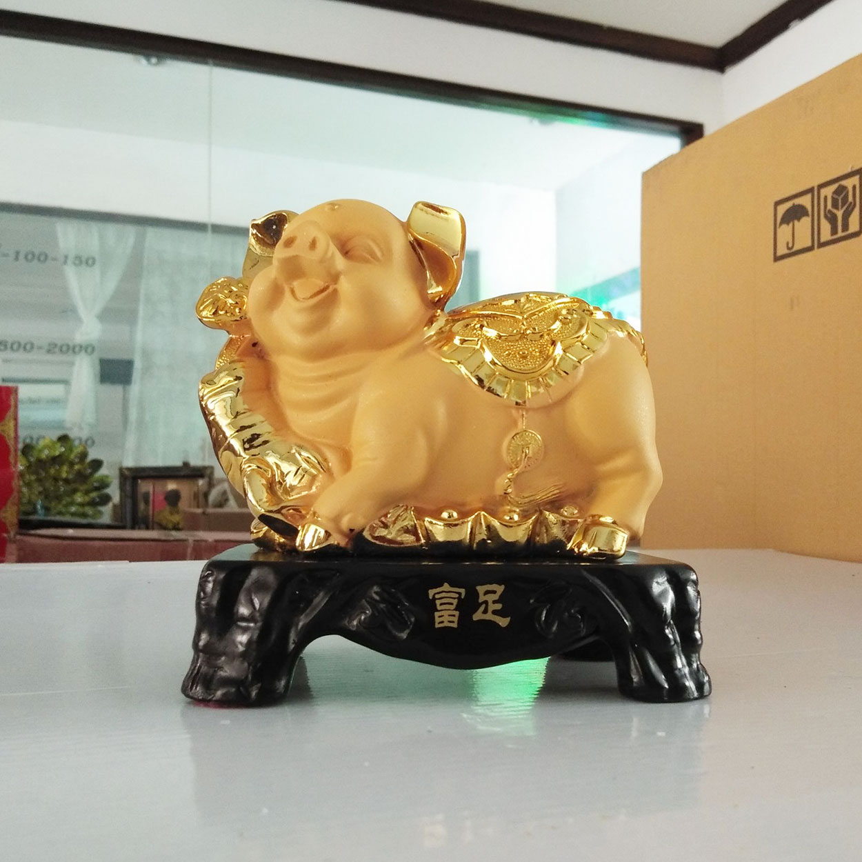 หมูมงคลให้โชค ของขวัญขึ้นบ้านใหม่ตกแต่งบ้าน